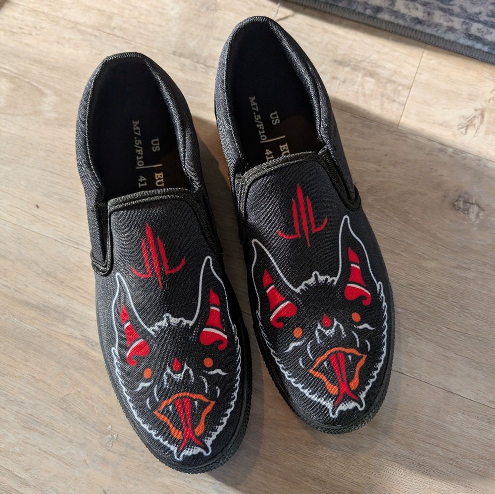 TRADITIONAL TATTOO ART - Bat Shoes